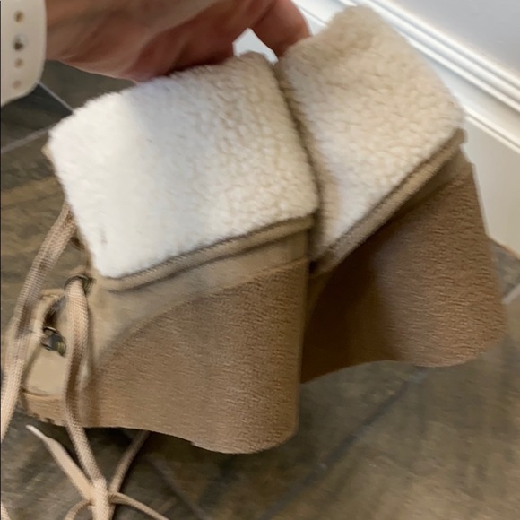 Unionbay brown faux fur lined boots size 9M - Picture 12 of 14